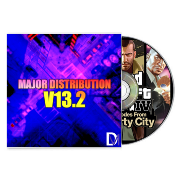 Grand Theft Auto IV - Major Distribution 13.2 (ISO Disc) Xbox 360