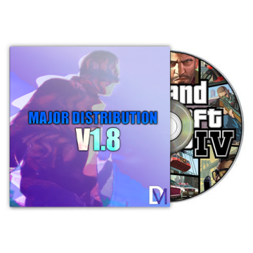 Grand Theft Auto IV - Major Distribution v1.8 (ISO Disc) Xbox 360