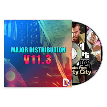 Grand Theft Auto IV - Major Distribution 11.3 (ISO Disc) Xbox 360