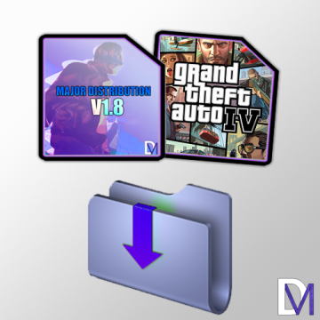 Grand Theft Auto IV - Major Distribution v1.8 - Xbox 360 (Download)