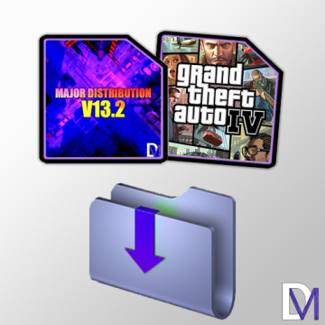 Grand Theft Auto IV - Major Distribution 13.2 (Modded Game Files)